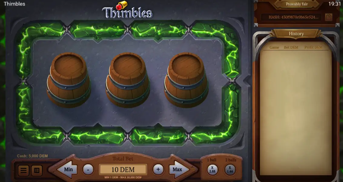 Thimbles Casino